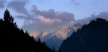 Zachd soca w Tatrach
