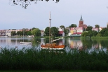 Jezioro Barlineckie - panorama miasta