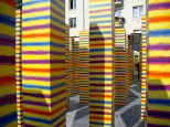 Kielce - instalacja przestrzenna Leona Tarasewicza
