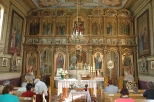 Dobra Szlachecka - ikonostas w dawnej cerkwi