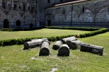 Koprzywnica - pozostałości klasztoru cystersów
