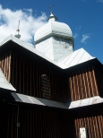Drewniana cerkiew w Bieszczadach-Hoszowczyk