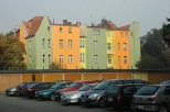 Olenica - bloki w centrum miasta