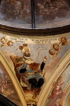 Święty Krzyż - wnętrze kaplicy Oleśnickich