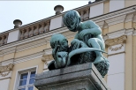 Bydgoszcz - fontanna z rzeb na Starym Rynku