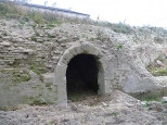 fragmenty fortyfikacji odkryte na tyach paacu Zamoyskich