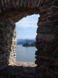 Widok na zamek w Niedzicy
