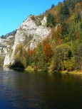 Jesienny dzie nad Dunajcem