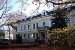 Żywiec.Neorenesansowy  budynek Sądu Rejonowego z XIX w.