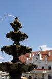 Koronowo - fontanna na Rynku
