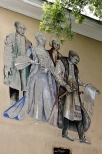 Biaystok - malowido upamitniajce nadanie praw miejskich