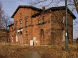 Myślina Lubliniecka stacja kolejowa.