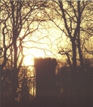 słońce zza wiezy piastowskiej