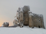 Zima na zamku w Mirowie