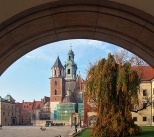 Krakw. Jesienny Wawel.
