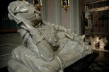 Dukla - barokowy sarkofag Amalii w kosciele w. Marii Magdaleny
