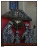 Kalisz - Sanktuarium w. Jzefa _ replika obrazu w. Rodziny na cianie zewntrzenej kocioa