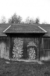 Zalipie - malowana stodoła
