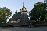 zabytkowy kościół w Haczowie