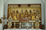 Kartuzy - złoty ołtarz z kaplicy klasztornej