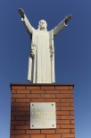 Lisków - pomnik Chrystusa Króla