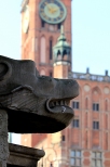 Gdańsk - rzygacz z Długiego Targu